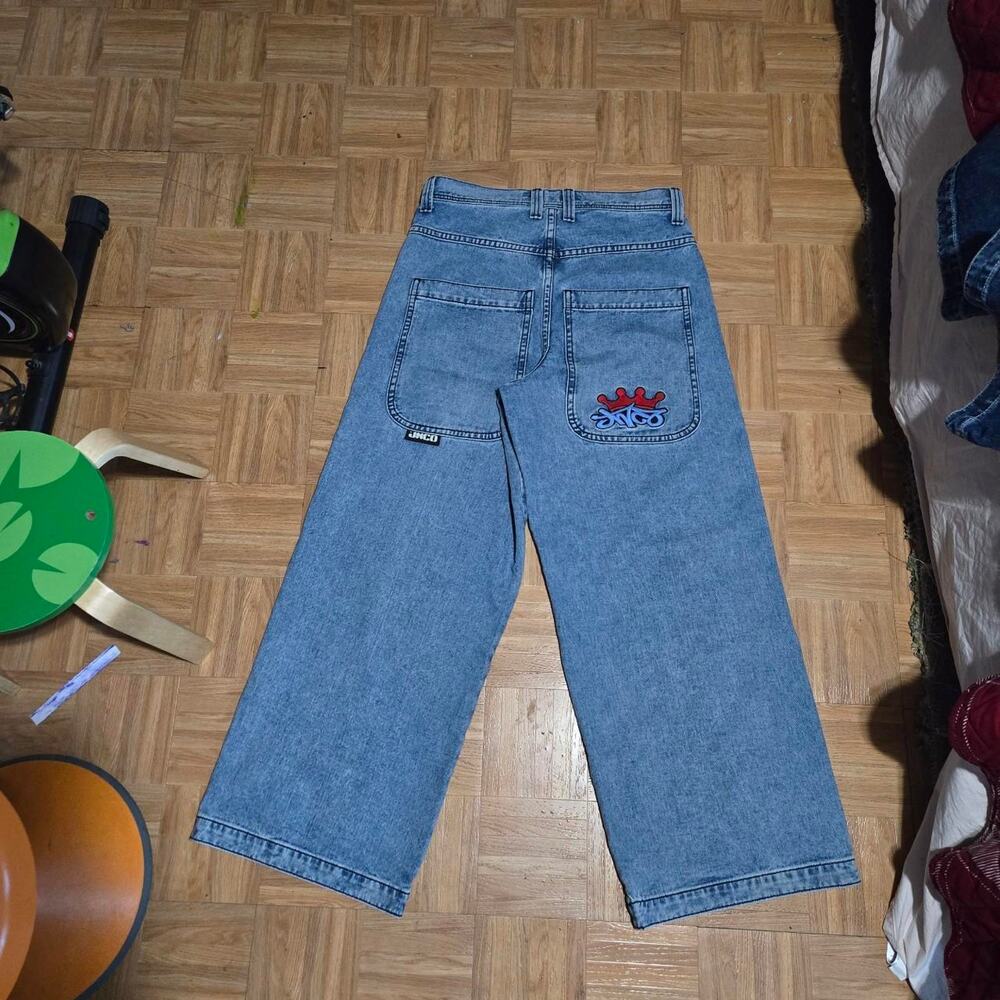 Jnco wide leg skater jeans